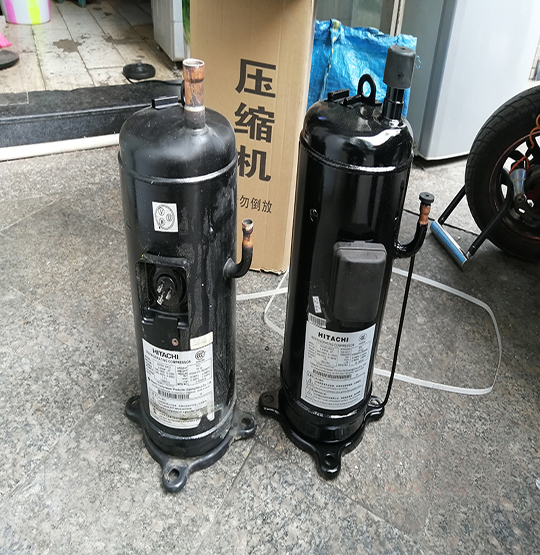 宝山中央空调压缩机的更换维修